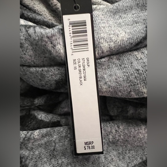 NWT Catherine Malandrino Boatneck Zebra SWEATER DRESS size XS - Picture 10 of 12